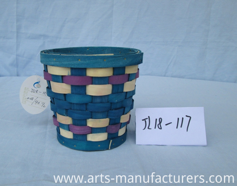 wood chip flower pot wood chip flower pot